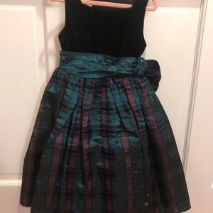 Plum Pudding party dress